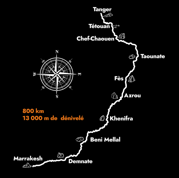 Carte Azimuths BIKE 2022