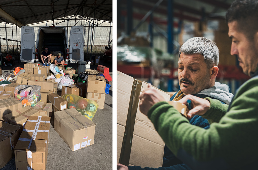 Don de vêtements Azimuths Maroc